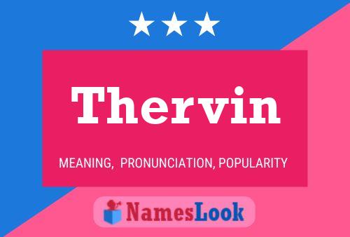 ملصق اسم Thervin