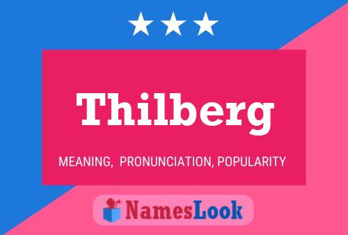 ملصق اسم Thilberg