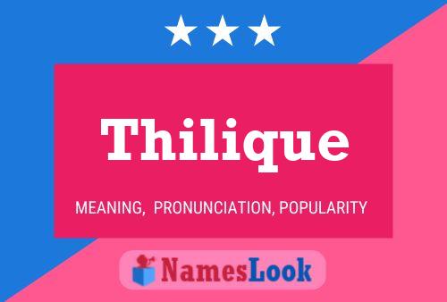 ملصق اسم Thilique