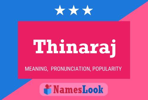 ملصق اسم Thinaraj