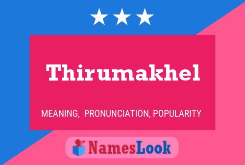 ملصق اسم Thirumakhel