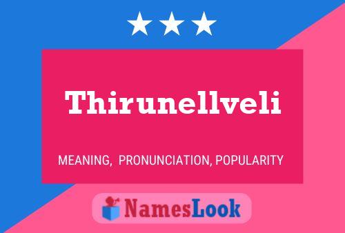 ملصق اسم Thirunellveli