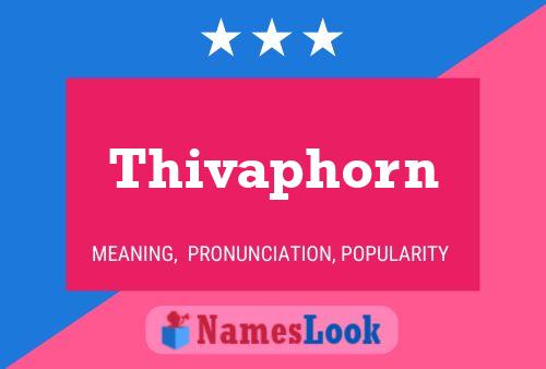 ملصق اسم Thivaphorn