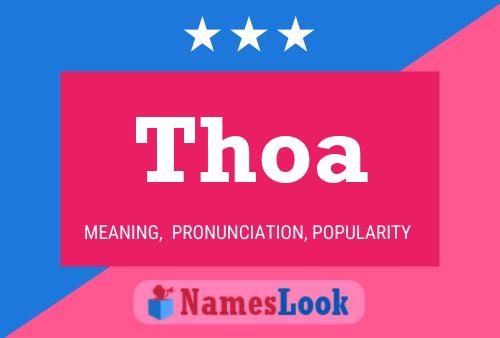 ملصق اسم Thoa