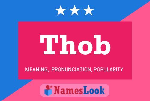 ملصق اسم Thob