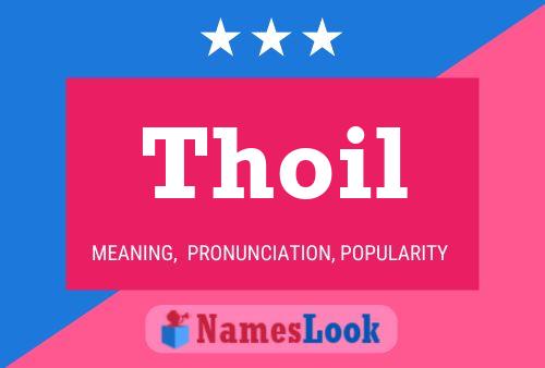 ملصق اسم Thoil