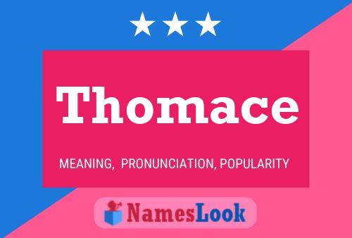 ملصق اسم Thomace