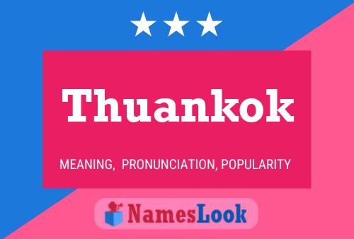 ملصق اسم Thuankok