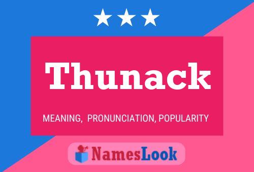 ملصق اسم Thunack