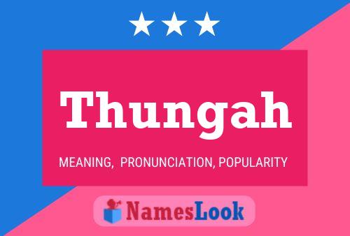 ملصق اسم Thungah