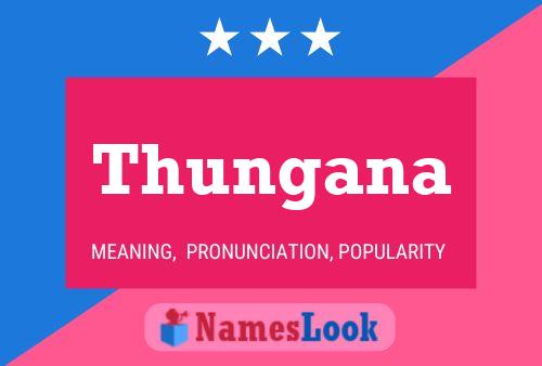 ملصق اسم Thungana