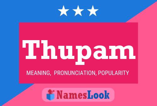 ملصق اسم Thupam