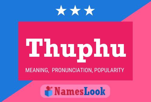 ملصق اسم Thuphu