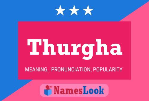 ملصق اسم Thurgha