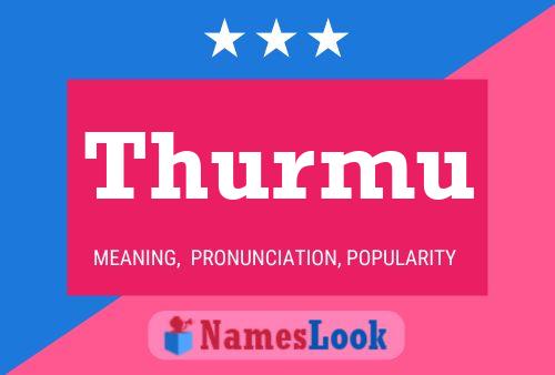 ملصق اسم Thurmu