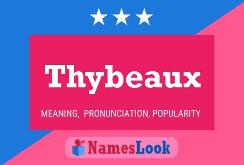 ملصق اسم Thybeaux