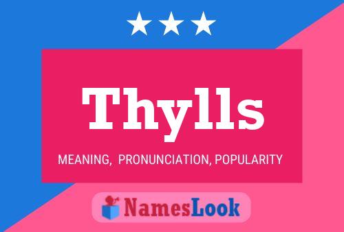 ملصق اسم Thylls