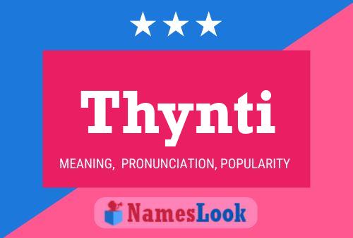 ملصق اسم Thynti