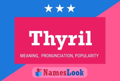 ملصق اسم Thyril