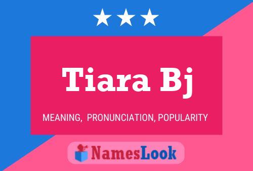 ملصق اسم Tiara Bj