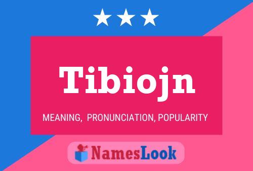 ملصق اسم Tibiojn