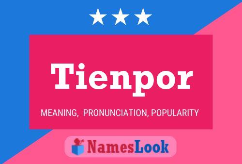 ملصق اسم Tienpor