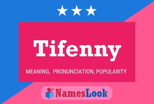 ملصق اسم Tifenny