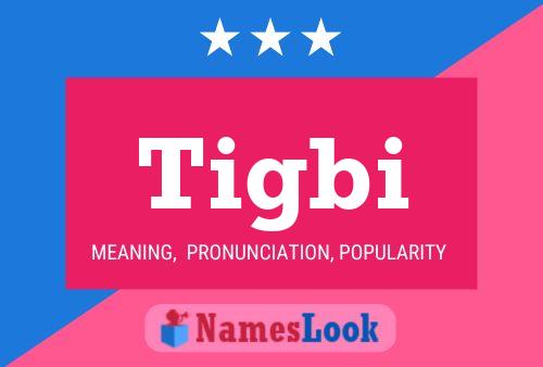 ملصق اسم Tigbi