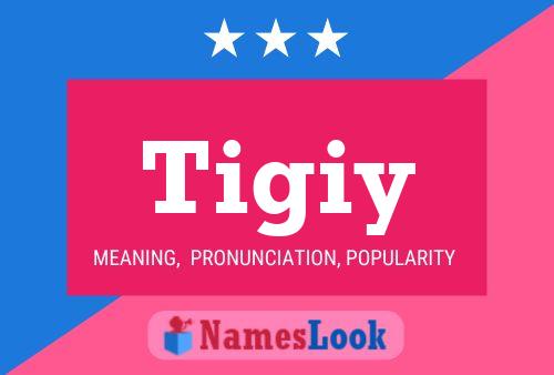 ملصق اسم Tigiy