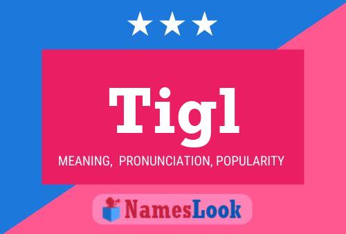 ملصق اسم Tigl