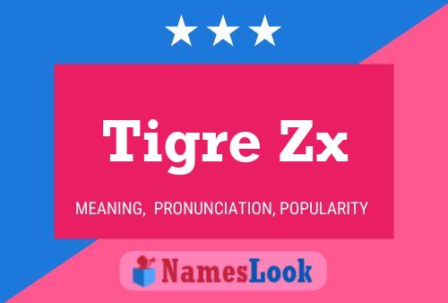 ملصق اسم Tigre Zx