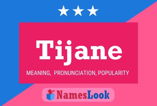 ملصق اسم Tijane