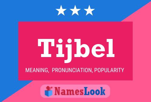 ملصق اسم Tijbel