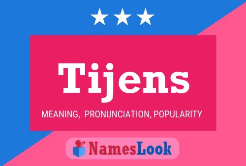 ملصق اسم Tijens