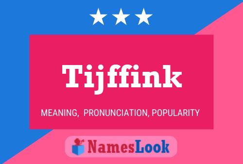 ملصق اسم Tijffink