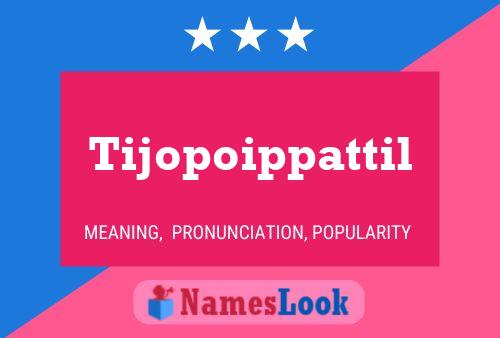 ملصق اسم Tijopoippattil