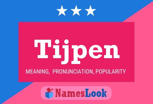 ملصق اسم Tijpen