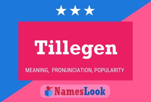 ملصق اسم Tillegen