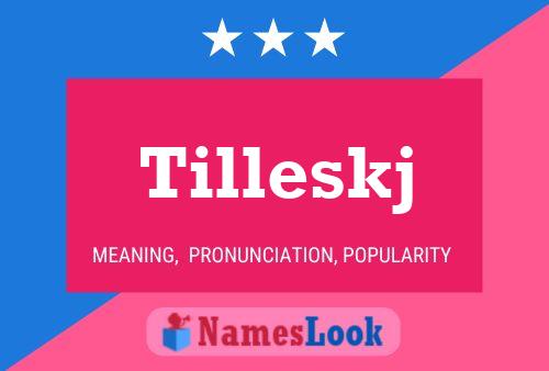 ملصق اسم Tilleskj