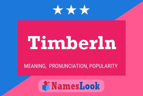 ملصق اسم Timberln