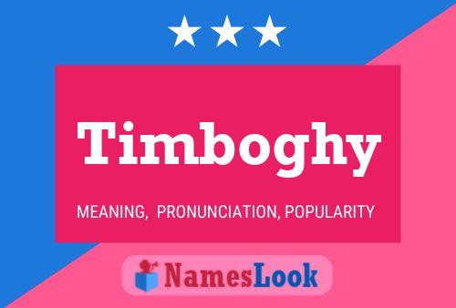 ملصق اسم Timboghy