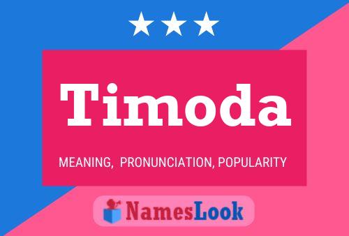 ملصق اسم Timoda