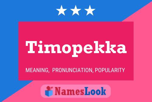 ملصق اسم Timopekka