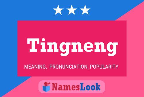 ملصق اسم Tingneng