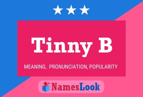 ملصق اسم Tinny B