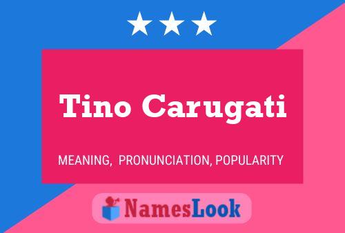 ملصق اسم Tino Carugati