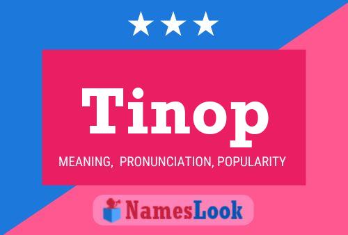 ملصق اسم Tinop