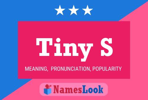 ملصق اسم Tiny S