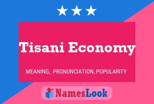 ملصق اسم Tisani Economy