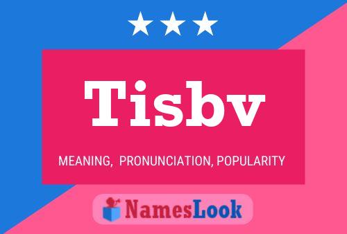 ملصق اسم Tisbv